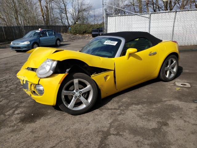 Pontiac Solstice salvage cars for sale: 2007 Pontiac Solstice GXP