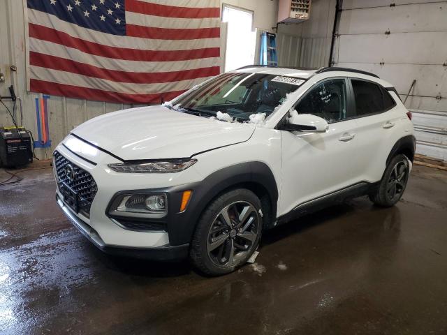 Salvage cars for sale from Copart Lyman, ME: 2021 Hyundai Kona Limited