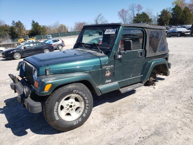 2000 JEEP WRANGLER / TJ SAHARA for Sale | TN - KNOXVILLE | Tue. Apr 04,  2023 - Used & Repairable Salvage Cars - Copart USA