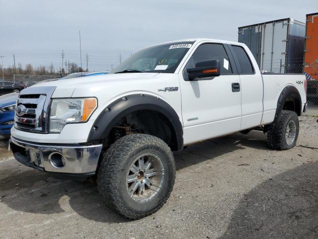 Salvage trucks for sale at Bridgeton, MO auction: 2011 Ford F150 Super Cab
