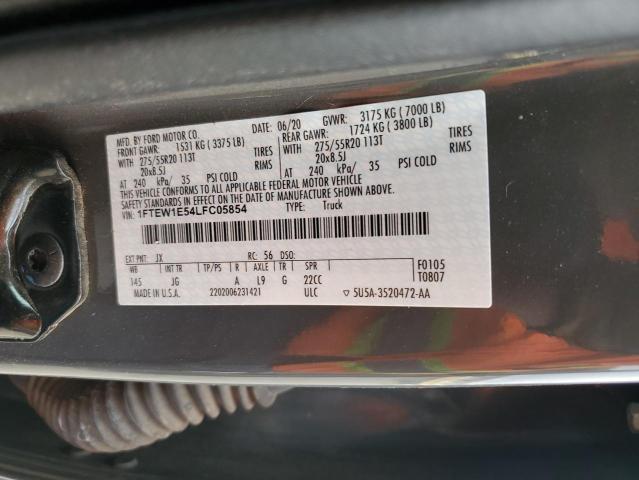 1FTEW1E54LFC05854 Ford F150 Supercrew