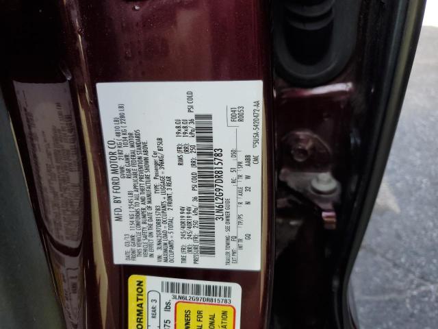 3LN6L2G97DR815783 Lincoln MKZ