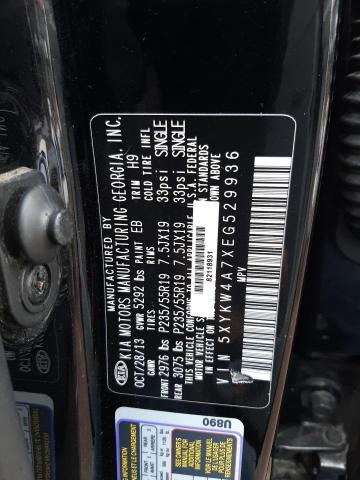 5XYKW4A7XEG529936 KIA SORENTO SX