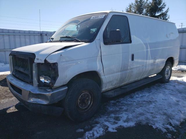 Salvage cars for sale from Copart Ontario Auction, ON: 2009 Ford Econoline E250 Van