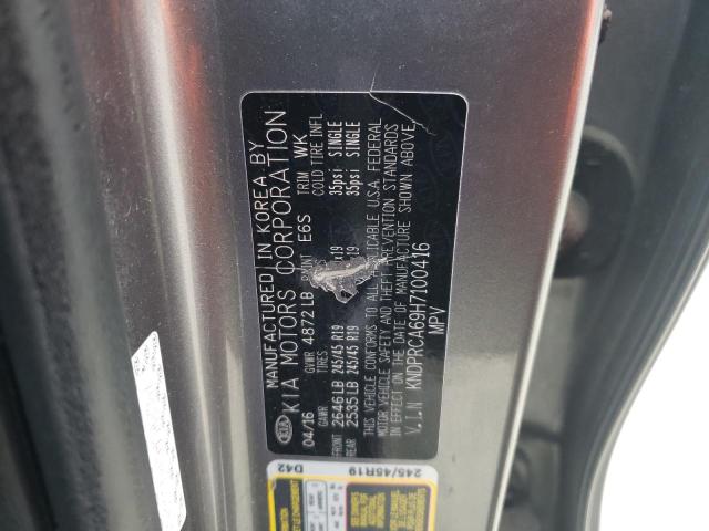 2017 KIA SPORTAGE S - KNDPRCA69H7100416