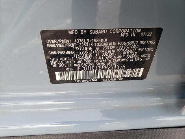 JF2GTHSC6PH234376 Subaru Crosstrek Sport