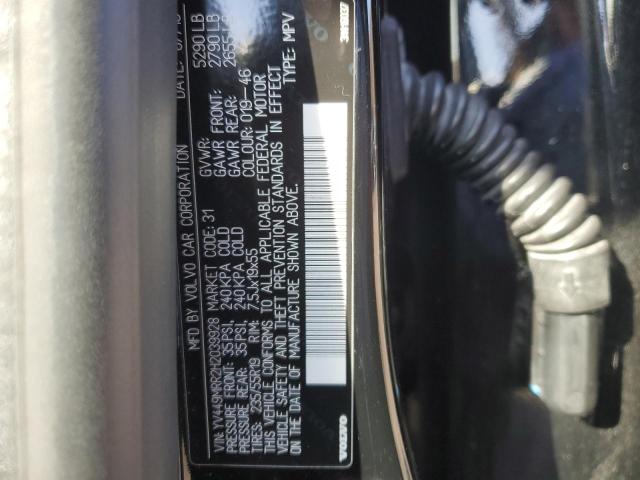 YV449MRR2H2039928 Volvo XC60