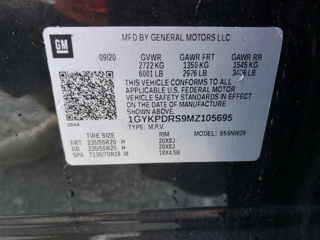 2021 CADILLAC XT6 PREMIU - 1GYKPDRS9MZ105695