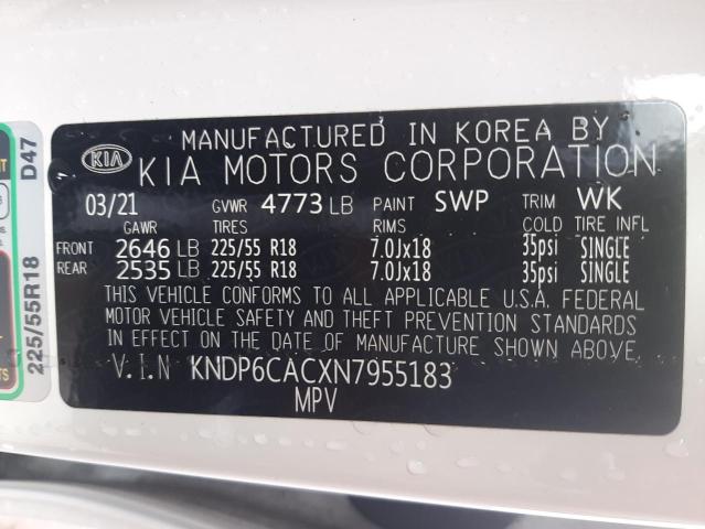 2022 KIA SPORTAGE S - KNDP6CACXN7955183
