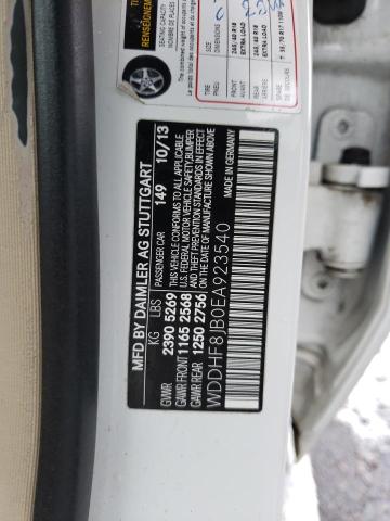 WDDHF8JB0EA923540 Mercedes-Benz E 350 4matic