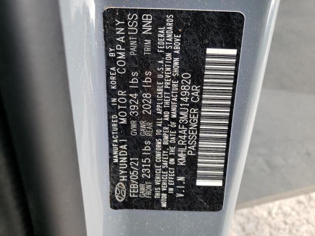 2021 HYUNDAI ELANTRA N - KMHLR4AF3MU149820