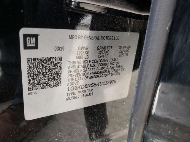 2019 CADILLAC CT6 PREMIU - 1G6KD5RS5KU132975
