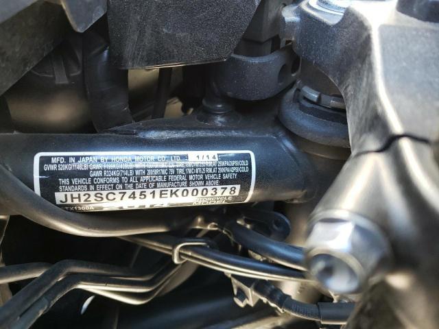 2014 HONDA CTX1300 A - JH2SC7451EK000378