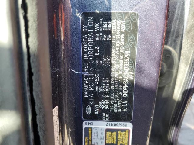 KNDPM3AC3M7936298 KIA Sportage Lx