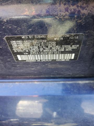 JF1VA1A68K9813831 Subaru WRX