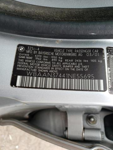 WBAAN37441NE55695 BMW 325 I