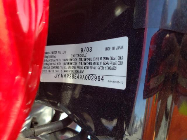 2009 YAMAHA XV1700 A - JYAVP28E49A002964