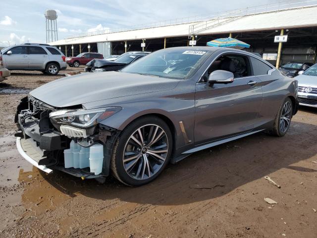 Infiniti salvage cars for sale: 2021 Infiniti Q60 Luxe