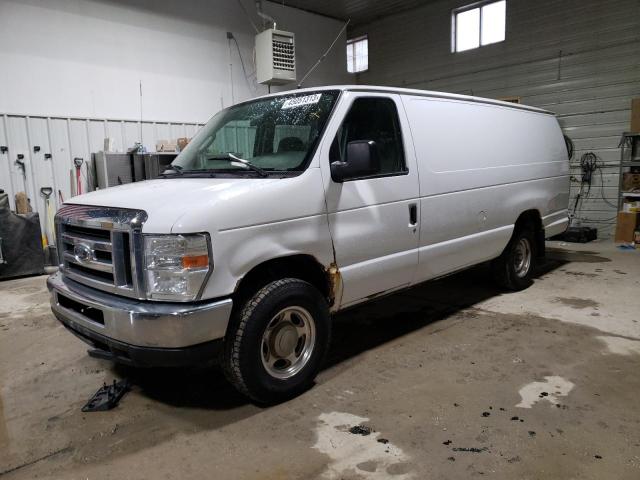 Salvage cars for sale from Copart Des Moines, IA: 2008 Ford Econoline E350 Super Duty Van
