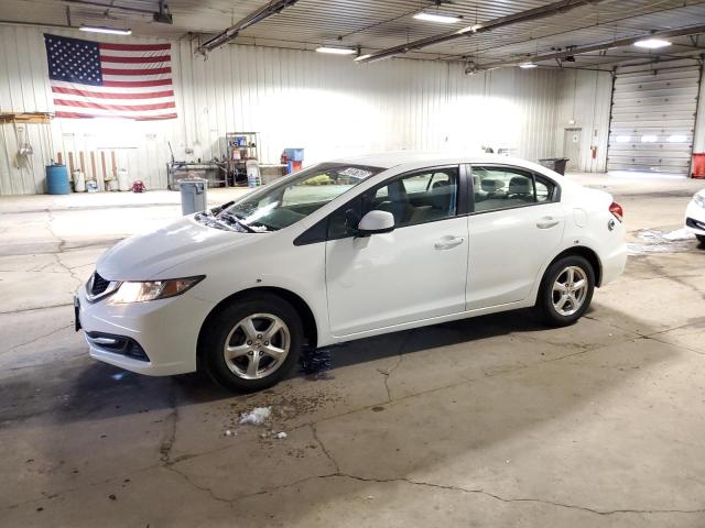 Salvage cars for sale from Copart Franklin, WI: 2013 Honda Civic Natural GAS