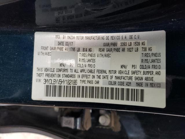 2017 TOYOTA YARIS IA - 3MYDLBYV5HY182186