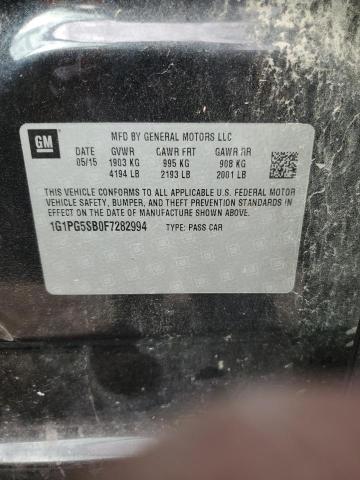 2015 CHEVROLET CRUZE LTZ - 1G1PG5SB0F7282994