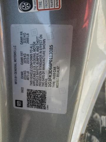 2023 CHEVROLET CAMARO ZL1 - 1G1FK3D66P0113085