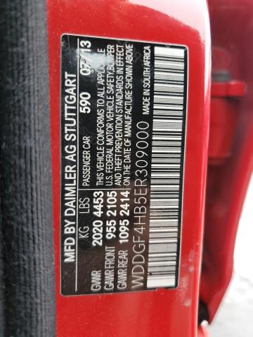 WDDGF4HB5ER309000 Mercedes-Benz C 250