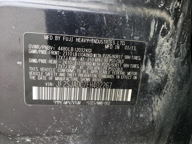 JF2SJADC7EH402267 Subaru Forester 2.5i Premium
