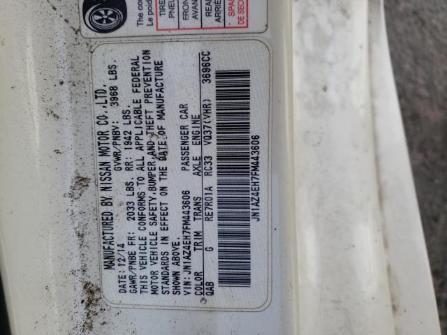 JN1AZ4EH7FM443606 Nissan 370Z BASE