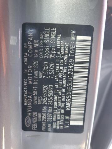 KM8R5DHE5LU123429 Hyundai Palisade Limited
