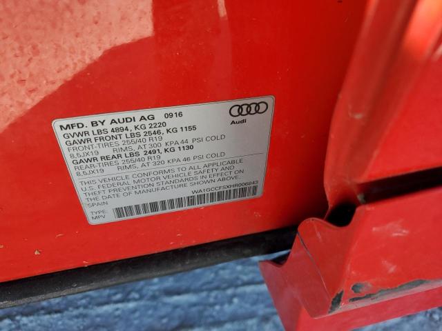 2017 AUDI Q3 PRESTIG - WA1GCCFSXHR006843