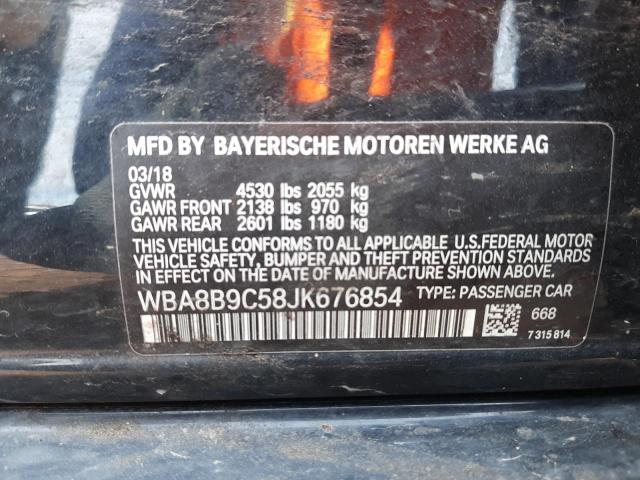 2018 BMW 330 I - WBA8B9C58JK676854