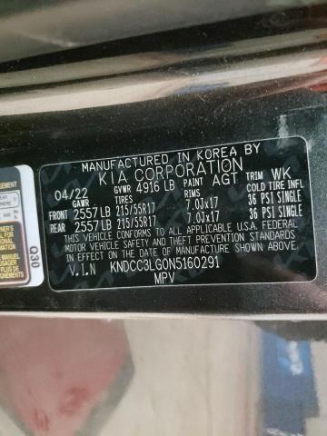 KNDCC3LG0N5160291 KIA NIRO S