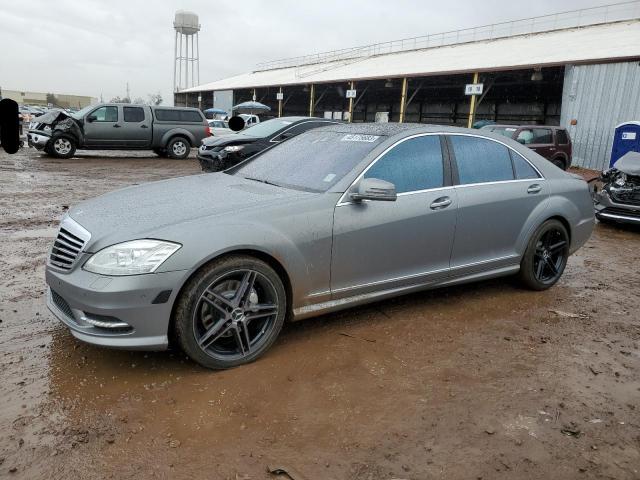 Salvage cars for sale from Copart Phoenix, AZ: 2011 Mercedes-Benz S 550