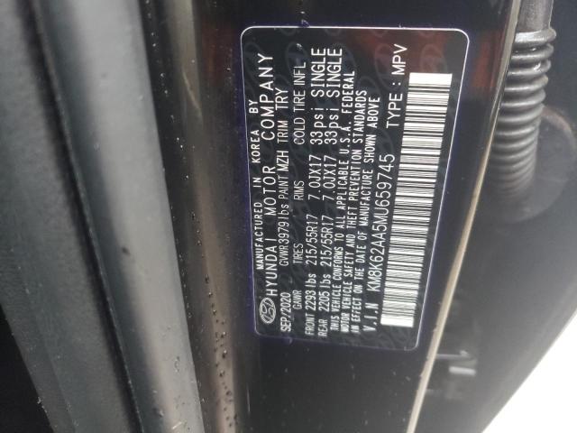 2021 HYUNDAI KONA SEL P - KM8K62AA5MU659745