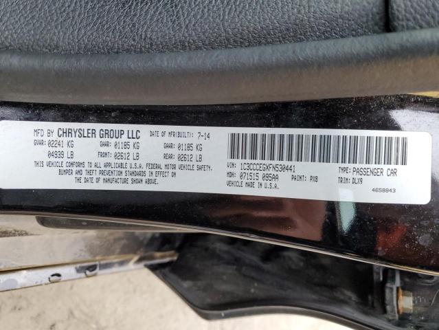 2015 CHRYSLER 200 C - 1C3CCCEGXFN530441