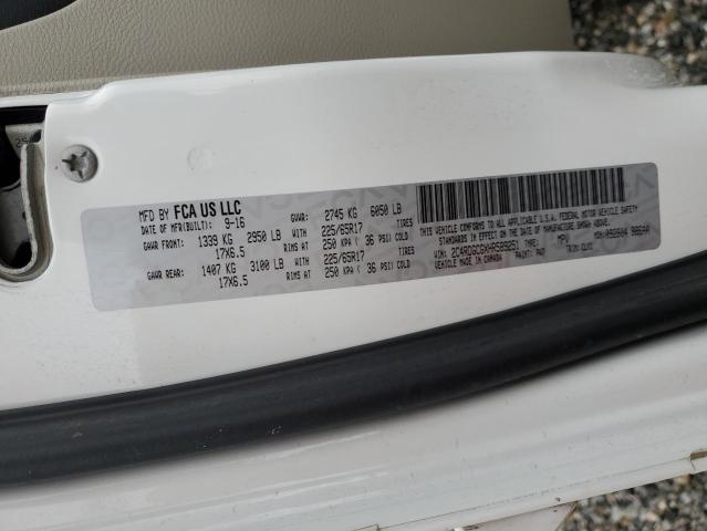 2C4RDGCGXHR589251 Dodge Grand Caravan Sxt