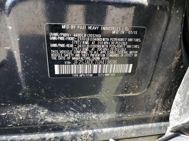 JF2SJADC7GH418696 Subaru Forester 2.5i Premium