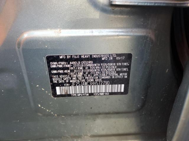 JF2SJAWC3HH572790 Subaru Forester 2.5i Touring