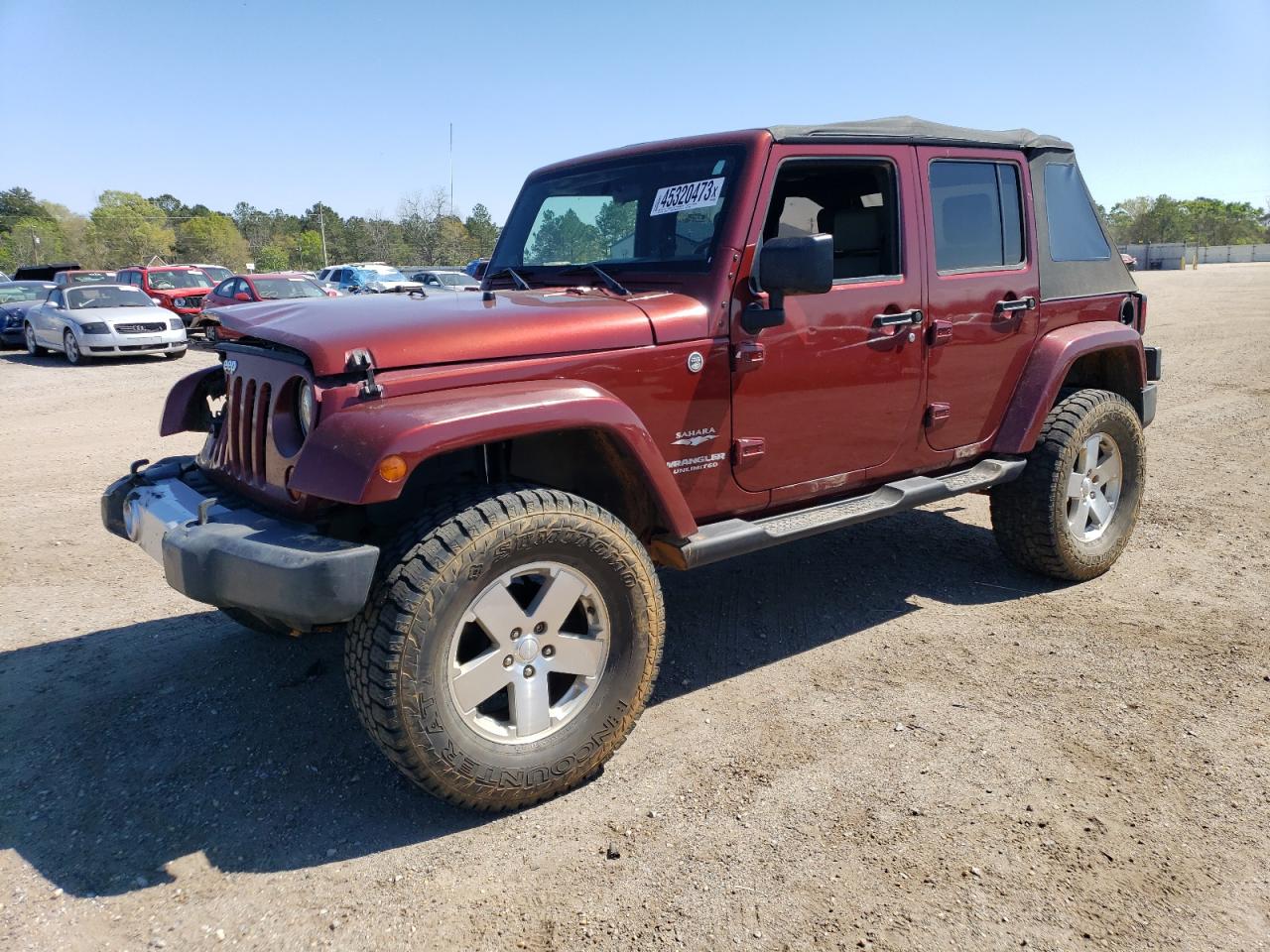 2008 Jeep Wrangler Unlimited Sahara for sale at Copart Newton, AL Lot  #45320*** 