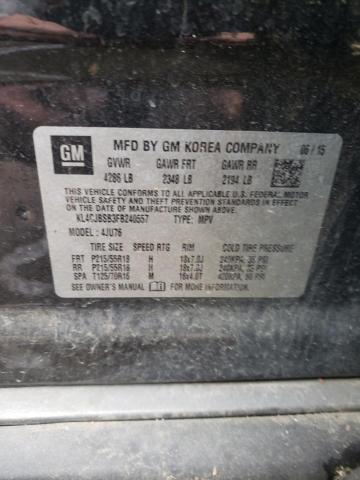 2015 BUICK ENCORE CON - KL4CJBSB3FB240557