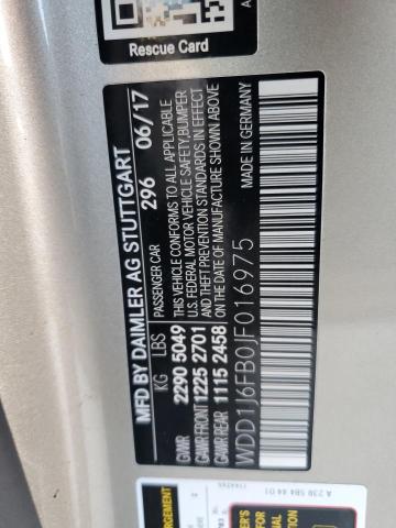 2018 MERCEDES-BENZ E 400 - WDD1J6FB0JF016975