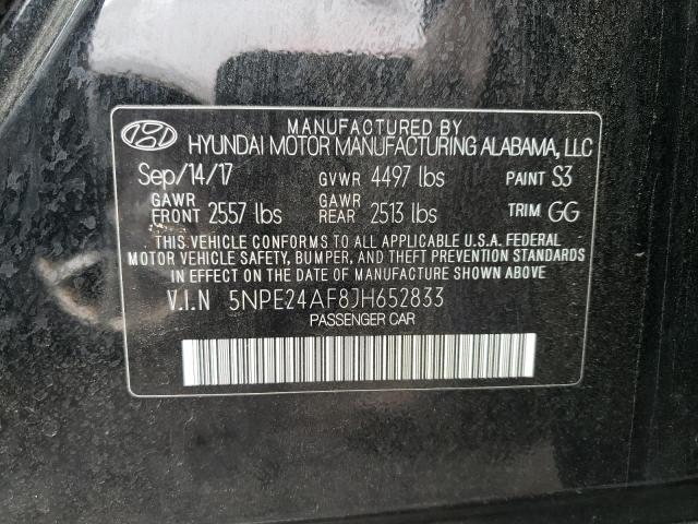 2018 HYUNDAI SONATA SE - 5NPE24AF8JH652833