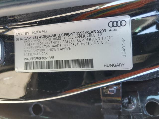 2015 AUDI A3 WAUBFGFF0F1051865