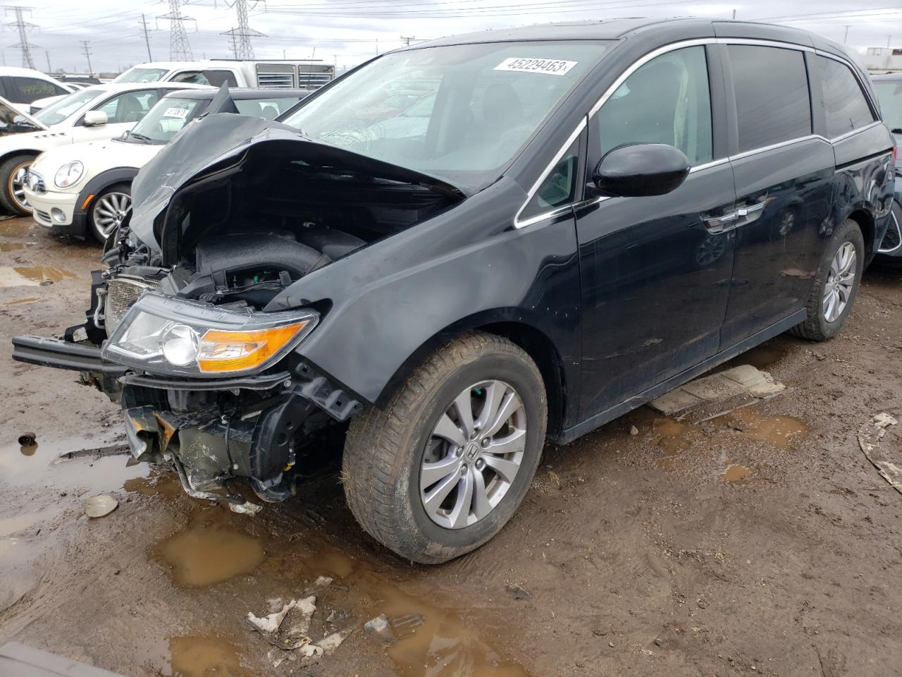 5FNRL5H62HB007422 HONDA ODYSSEY EX 2017
