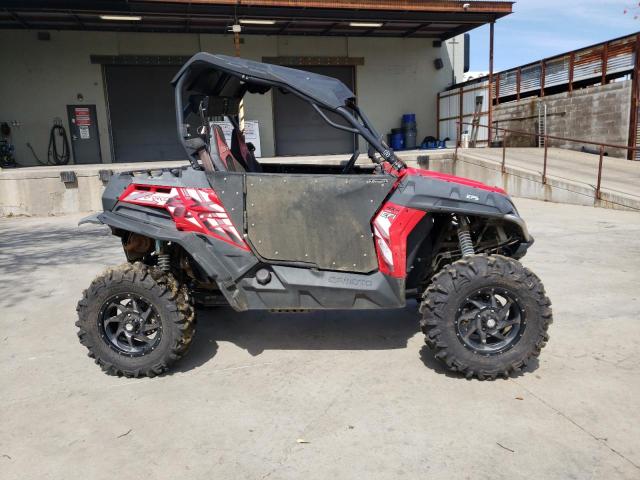 Salvage motorcycles for sale at Dallas, TX auction: 2017 Can-Am Zforce 800