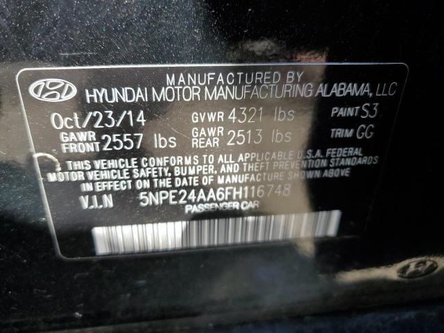 2015 HYUNDAI SONATA ECO - 5NPE24AA6FH116748