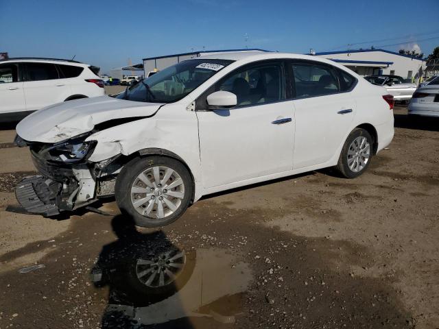 Salvage cars for sale from Copart San Diego, CA: 2016 Nissan Sentra S