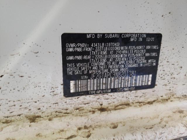 JF2GTAPC3N8201381 Subaru Crosstrek Premium